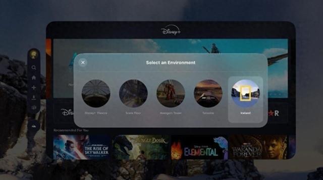 Disney+为苹果Vision Pro打造全新沉浸式环境-Good Luck To You!