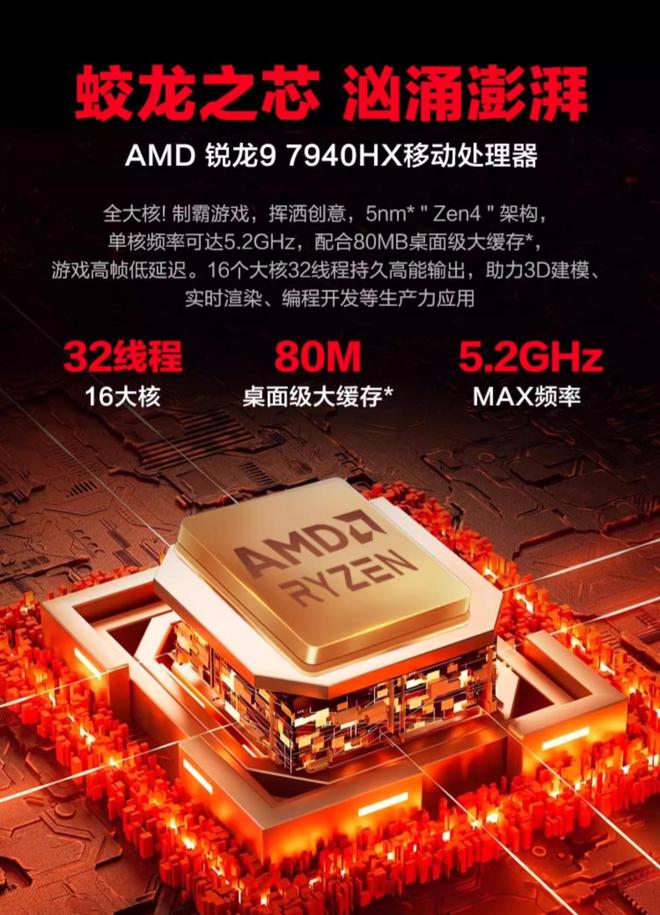 机械革命蛟龙 16 Pro 增配：锐龙 9 7940HX + RTX 4070，7279 元 蛟龙16pro 锐龙97940h-Good Luck To You!